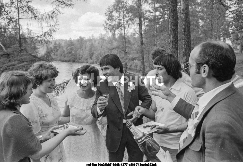Wedding on the Baikal-Amur Mainline