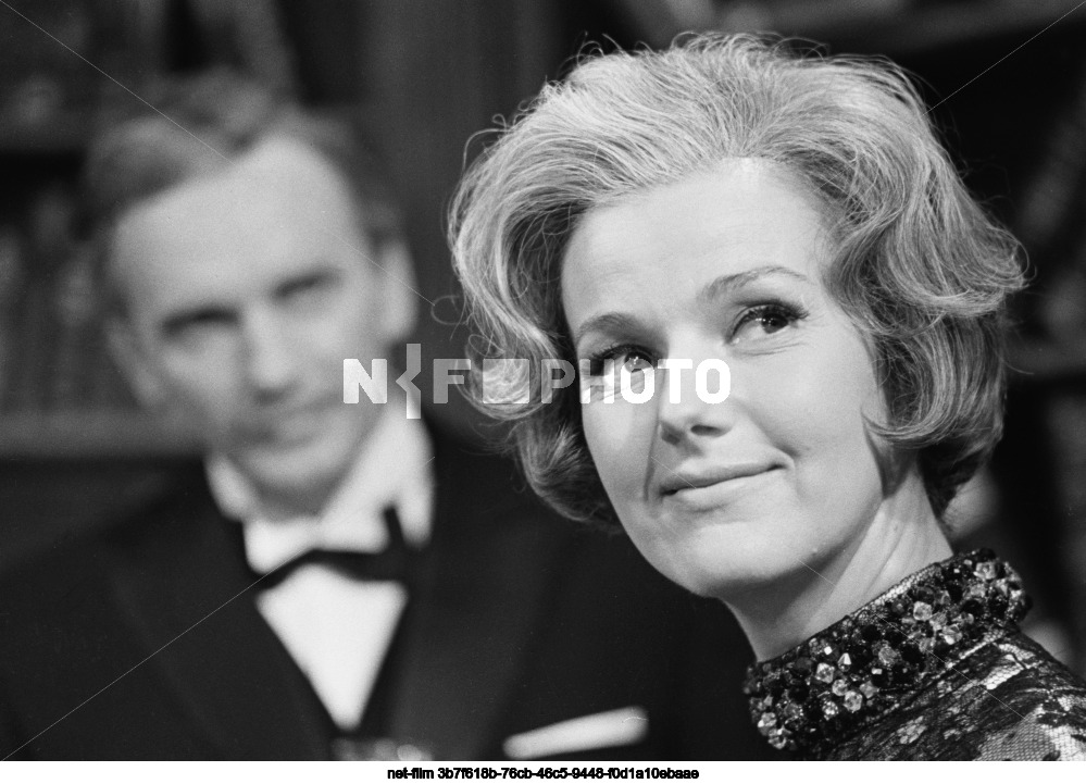 Filming of the movie "Ambassador of the Soviet Union" at the Mosfilm studio