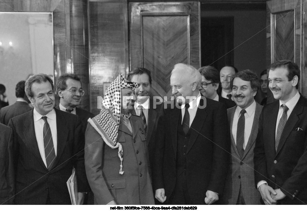 Yasser Arafat's visit to the USSR
