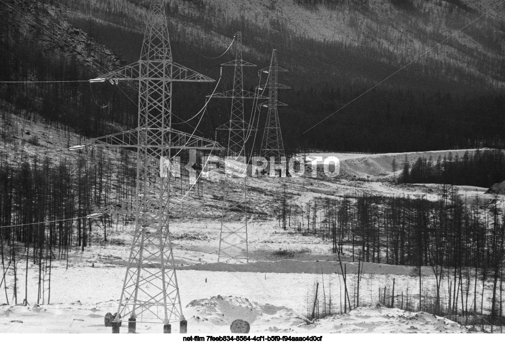 Construction of the Bratsk-Khani energy bridge in the Chita region