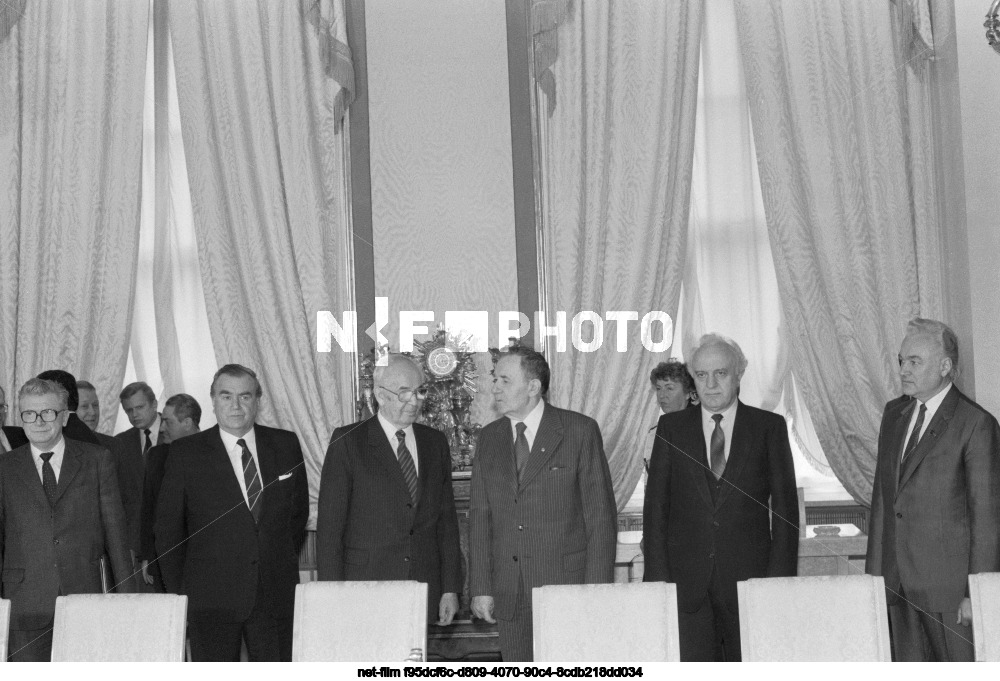 G. Gusak's visit to the USSR