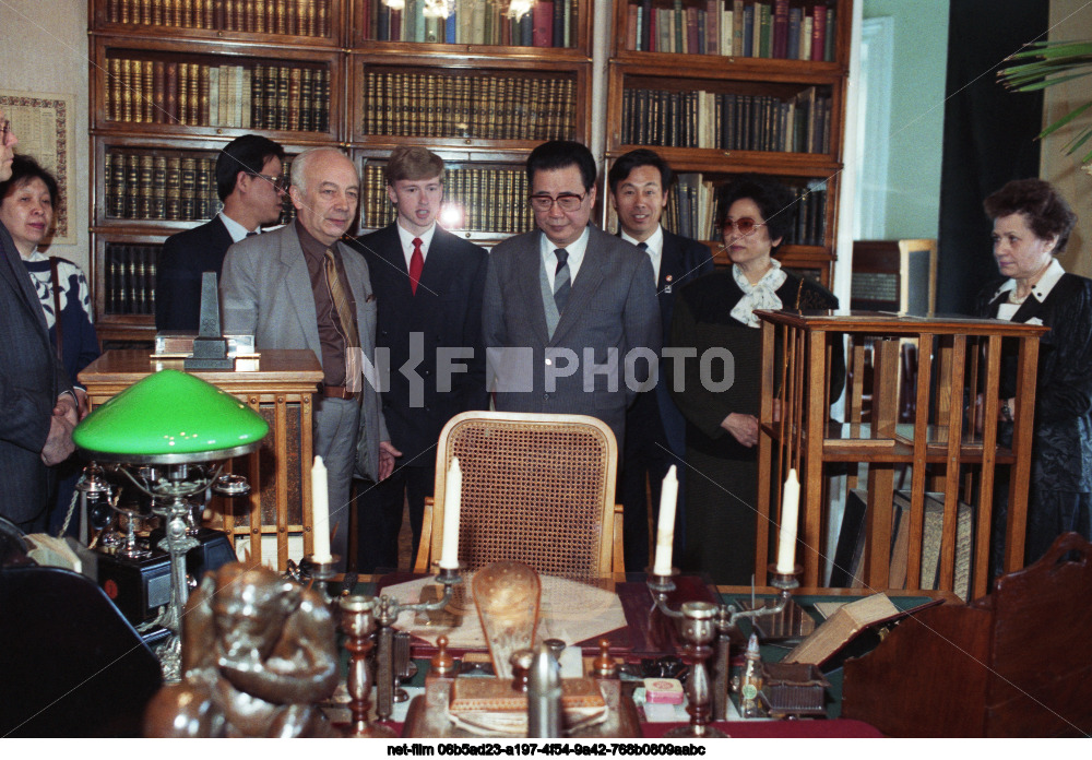 Li Peng's visit to the USSR