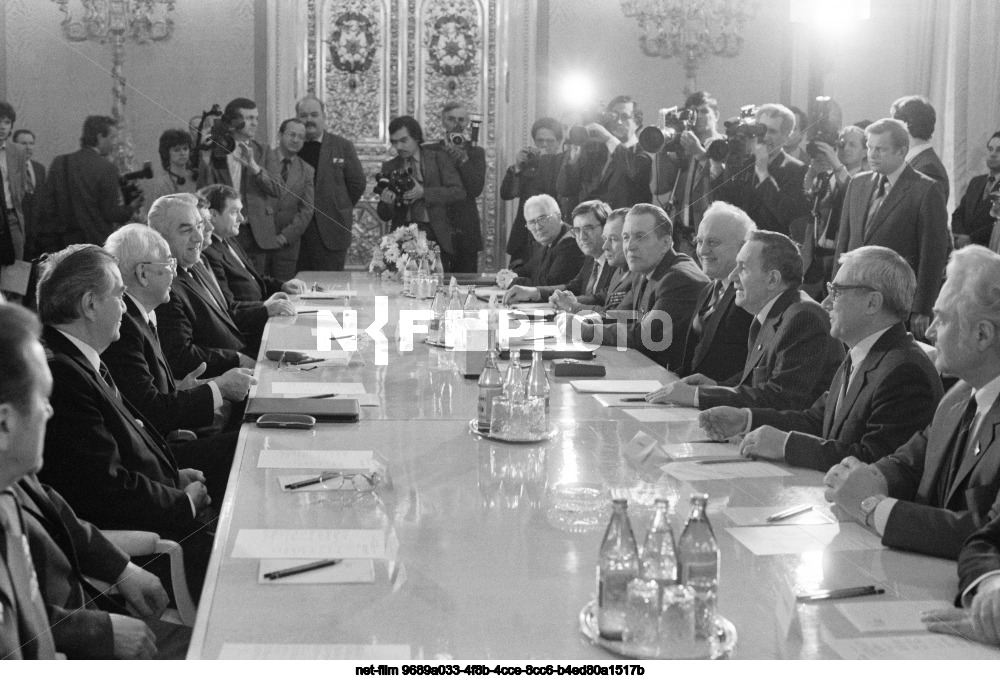 G. Gusak's visit to the USSR