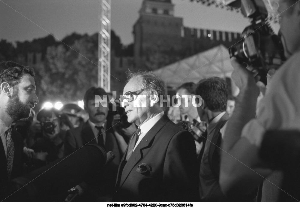 Модный показ П. Кардена в Москве