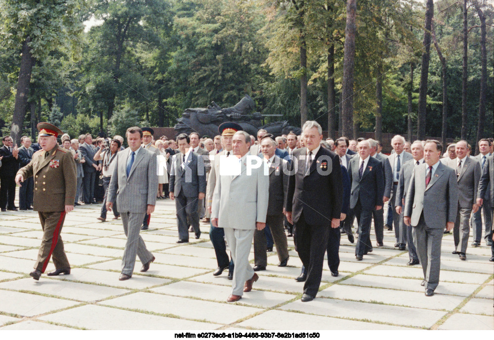 L.I. Brezhnev's trip to