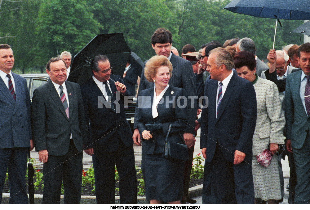 M. Thatcher's visit to the USSR