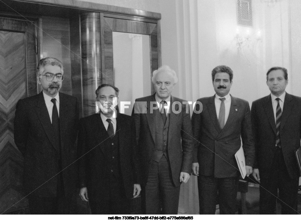 Рабочий визит С.Ш. Пирзады в СССР