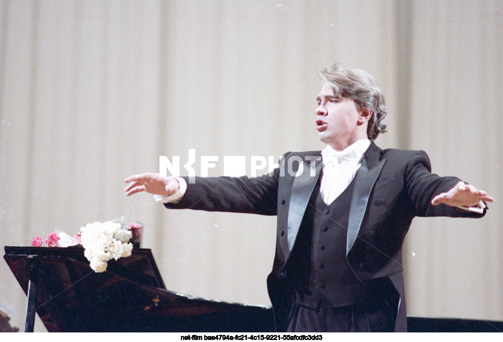 Оперный певец Д.А. Хворостовский