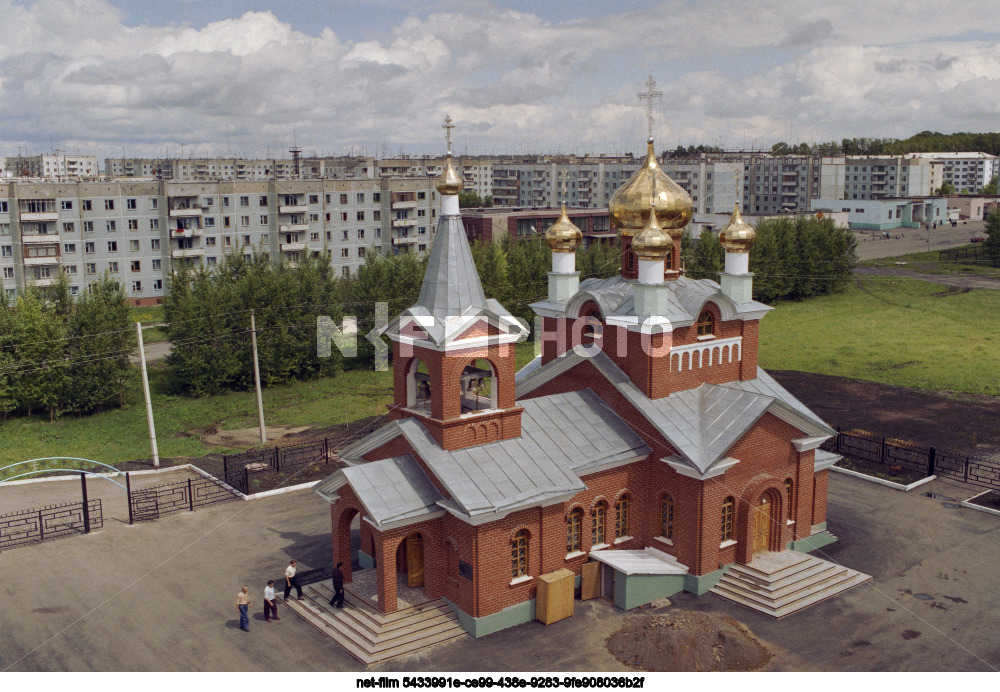 Рабочий поселок Бачатский в Кемеровской области