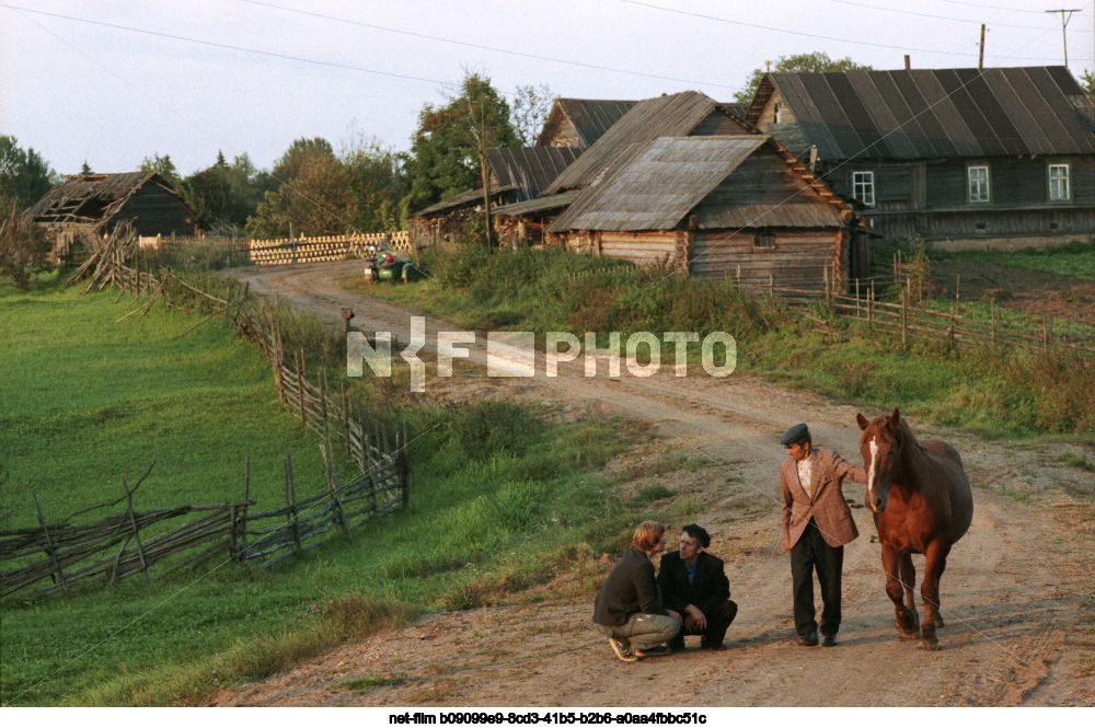 The village of Krest in the Kalinin region