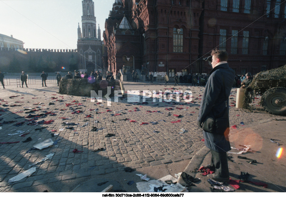 Съемки фильма "Невозвращенец" в Москве