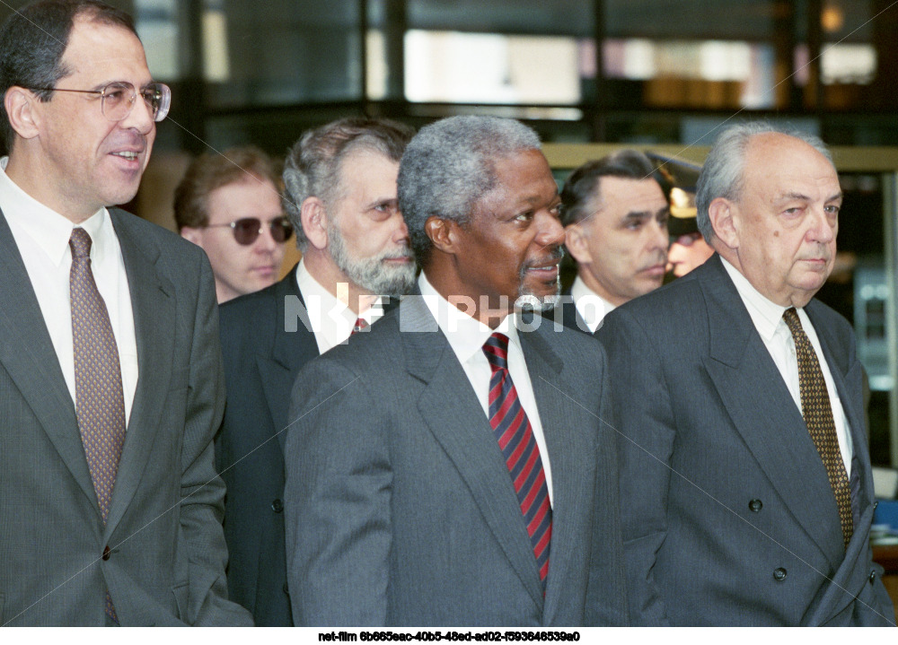 K. Annan's visit to Russia