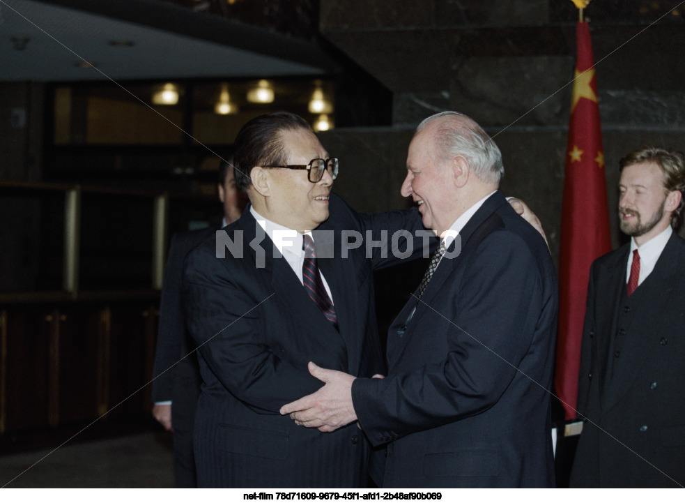 Jiang Zemin's visit to Russia