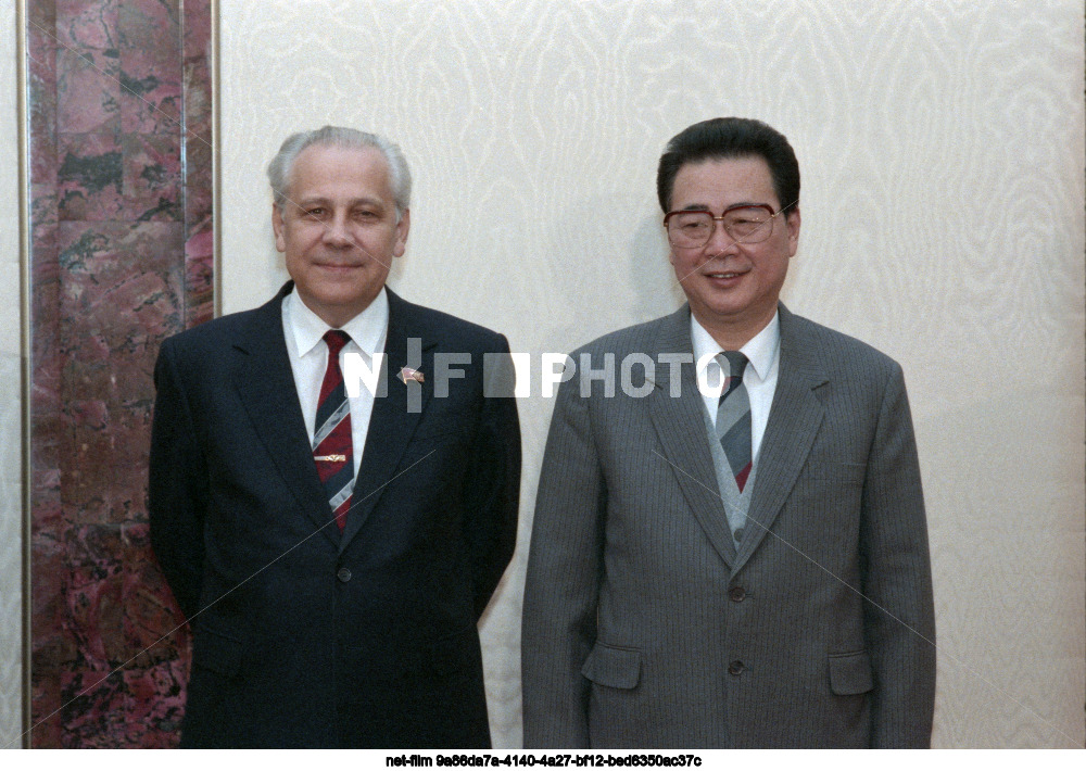 Li Peng's visit to the USSR