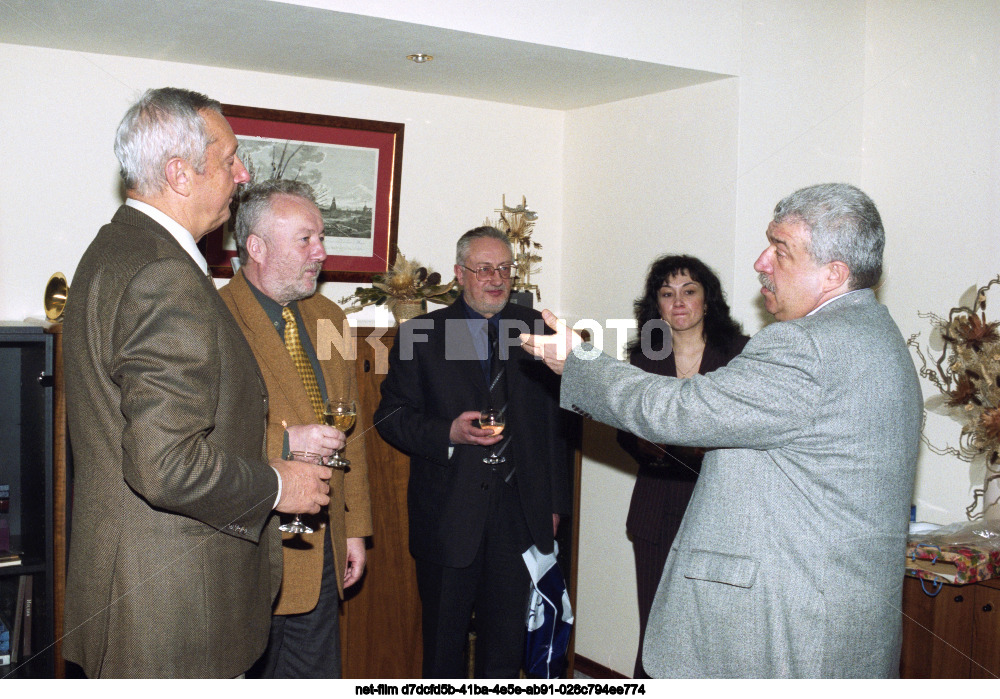 Signing of an agreement between the news agencies ITAR-TASS and BTA in Moscow