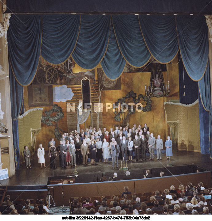 Юбилейный вечер, посвященный 30-летию работы Г.А. Товстоногова в БДТ