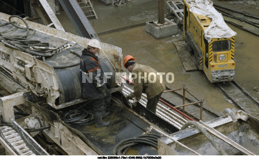 Строительство Московского метрополитена