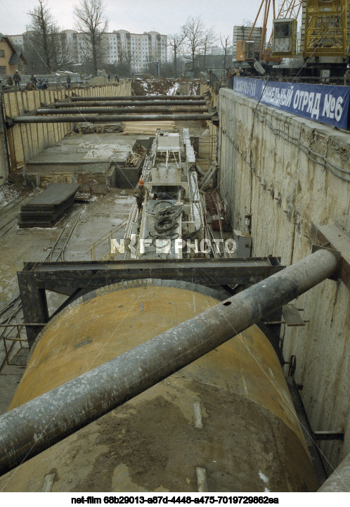 Строительство Московского метрополитена