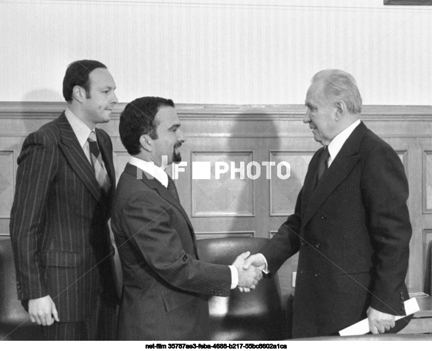 Visit of H.B. Talal to the USSR