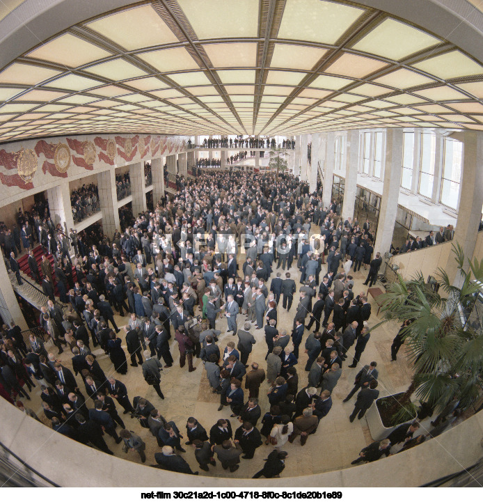 XXVII Congress of the CPSU in Moscow