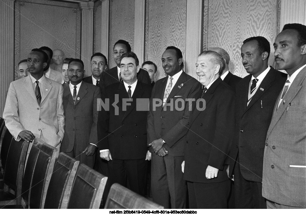Visit of the Somali parliamentary delegation to the USSR