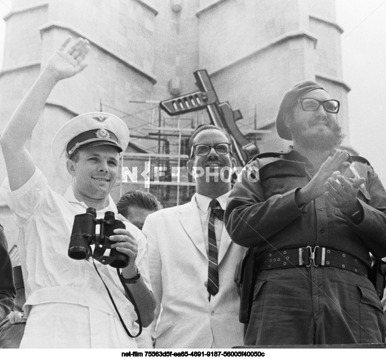 Yuri Gagarin's visit to Cuba