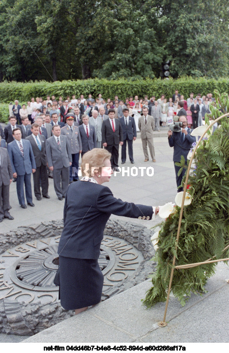 M. Thatcher's visit to the USSR