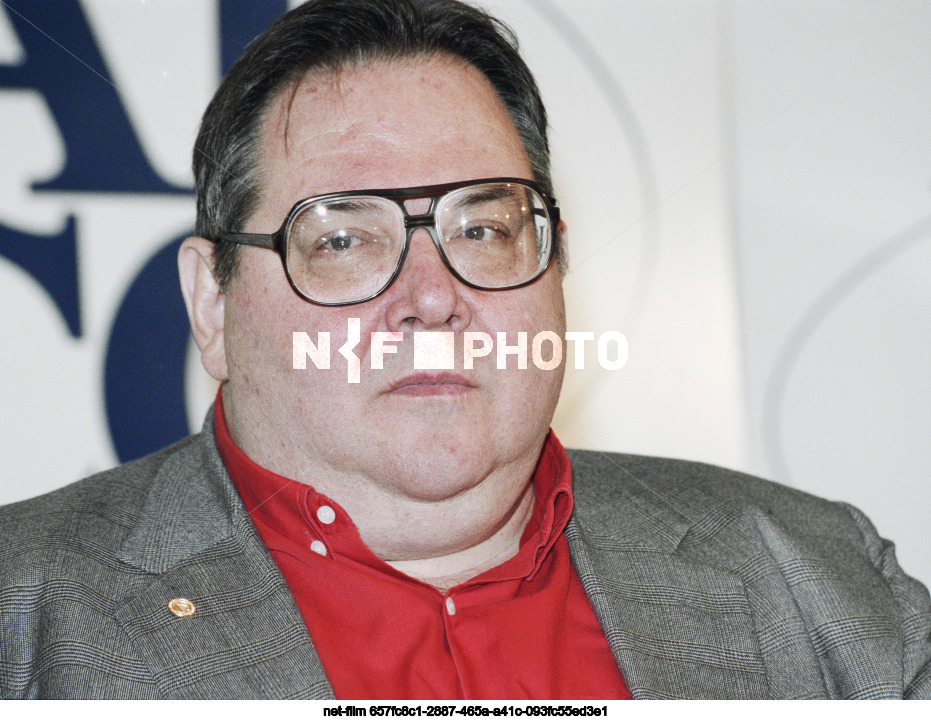 Пресс-конференция пианиста Н. А. Петрова в Москве