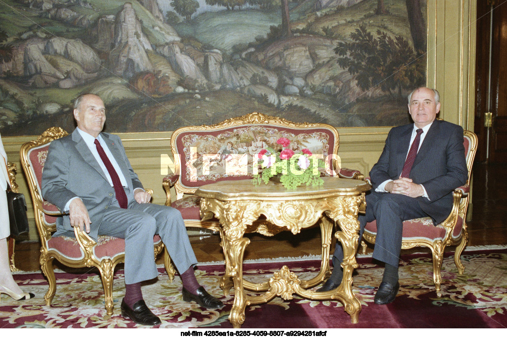 Визит Ф. Миттерана в СССР