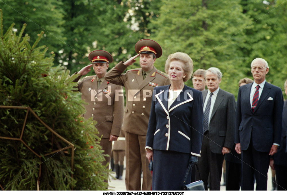 M. Thatcher's visit to the USSR