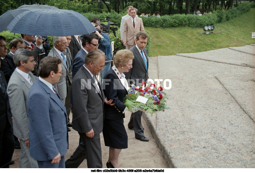 Визит М. Тэтчер в СССР