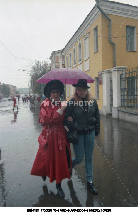 Дождь в Твери