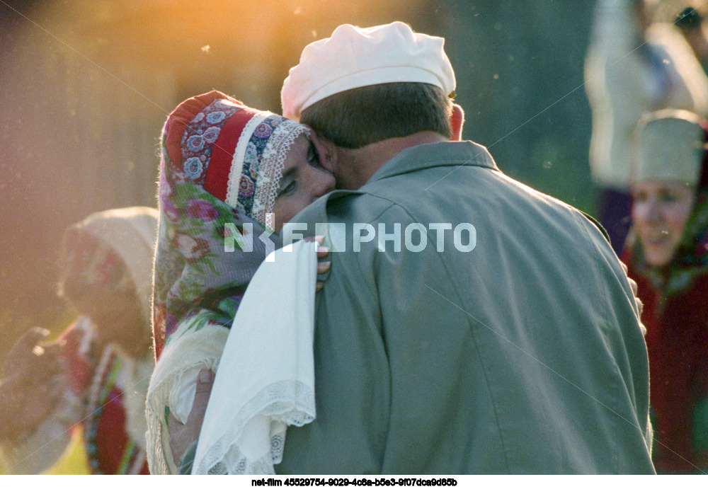 Фольклорный праздник в Подпорожском районе Ленинградской области