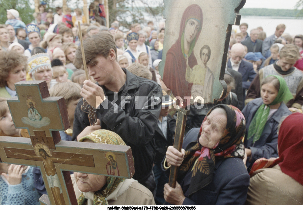 Celebration dedicated to the 500th anniversary of St. George's Church in the Leningrad Region