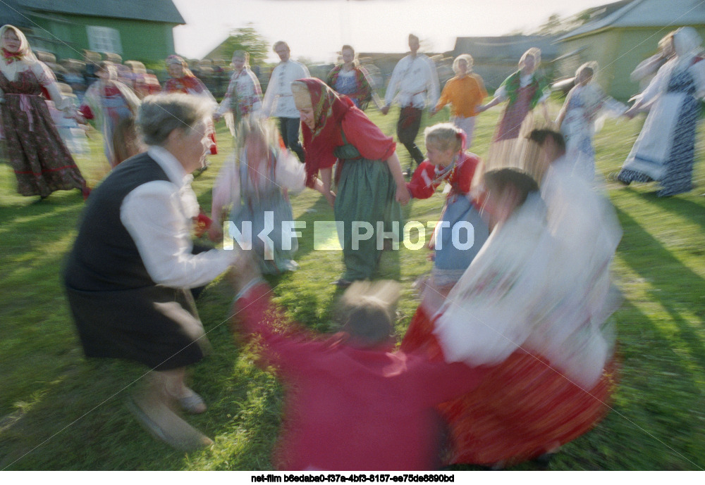 Folklore festival in Podporozhsky district of Leningrad region