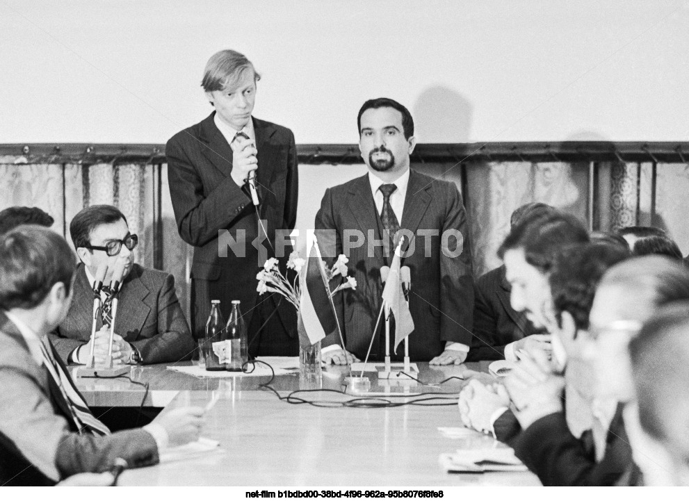 Visit of H.B. Talal to the USSR