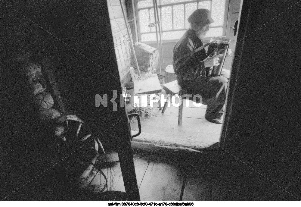 Житель деревни Сосновец В.Ф. Филиппов