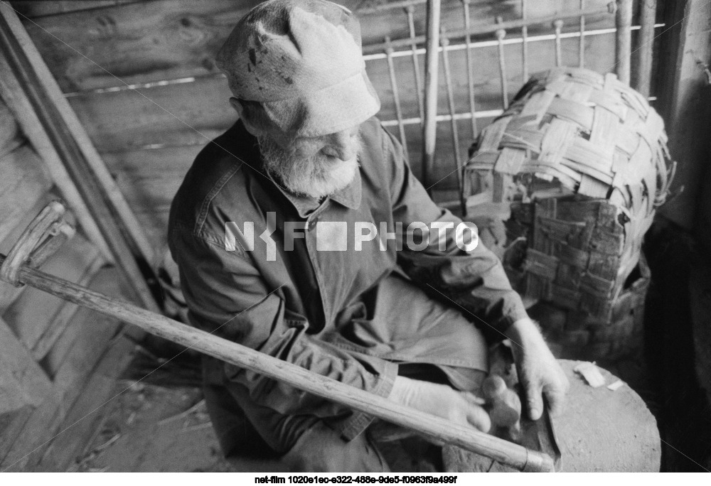 Resident of the village of Sosnovets V.F. Filippov