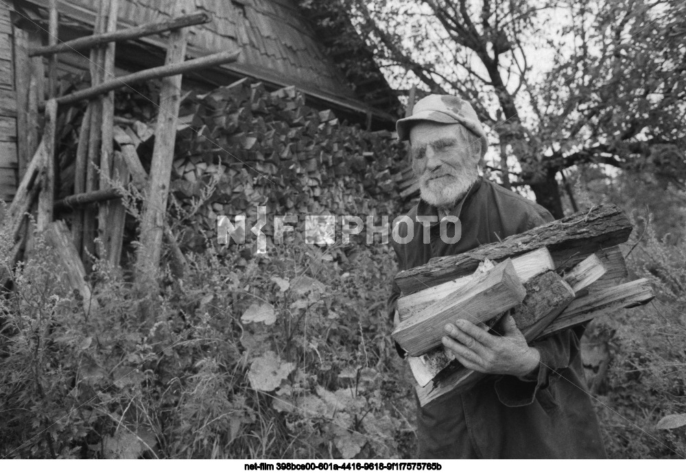 Resident of the village of Sosnovets V.F. Filippov