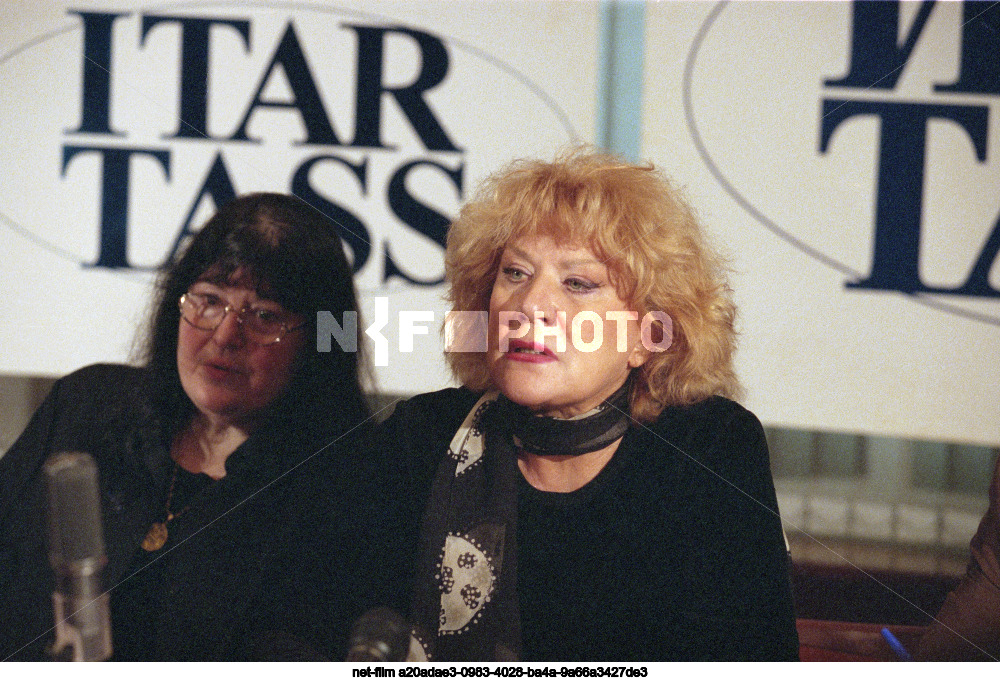 Press conference of E.V. Obraztsova in Moscow