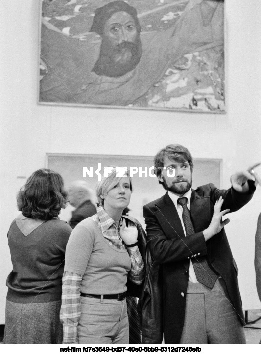 Personal exhibition of the artist I.S. Glazunov in Moscow