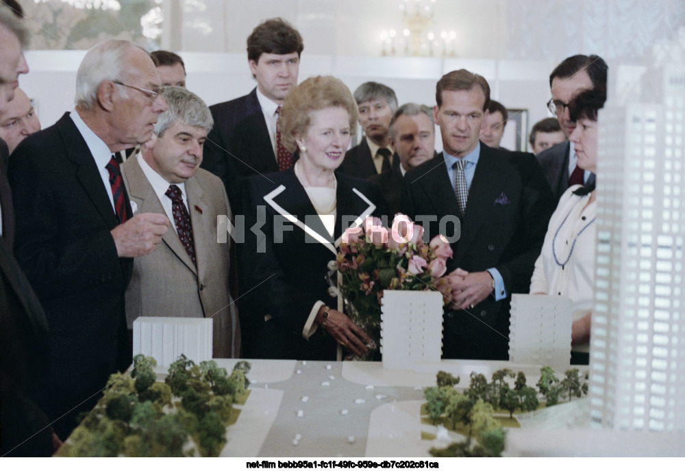 Визит М. Тэтчер в СССР