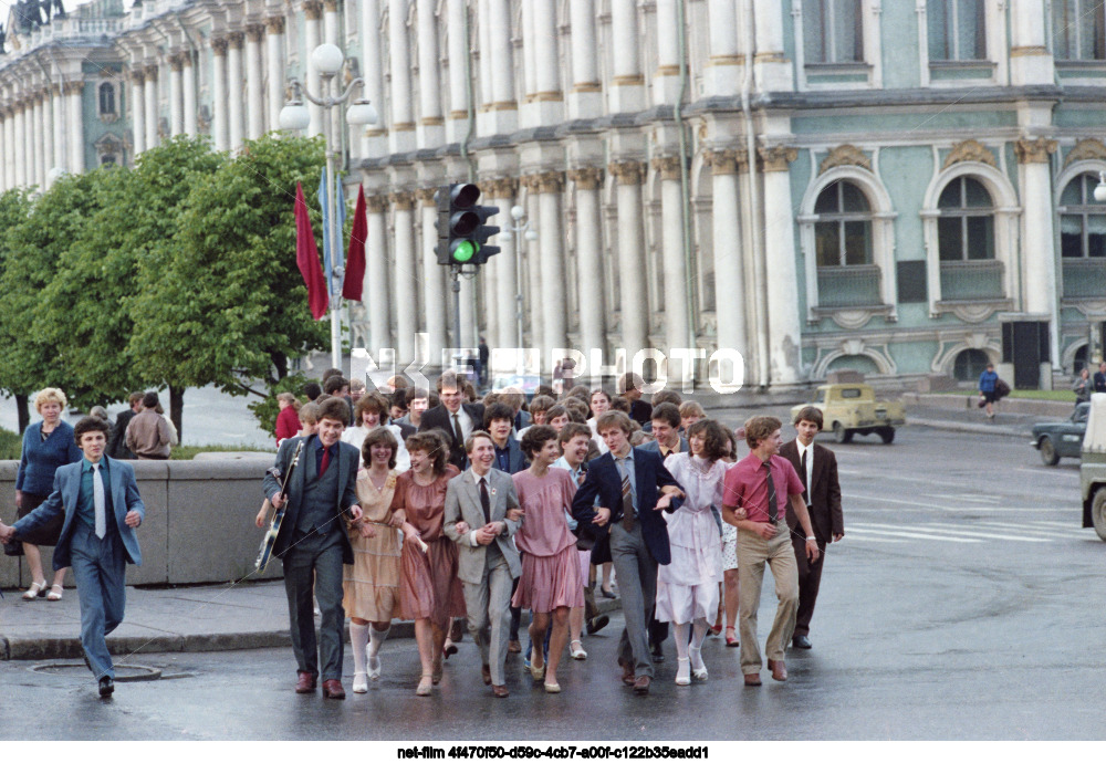 Graduation in Leningrad