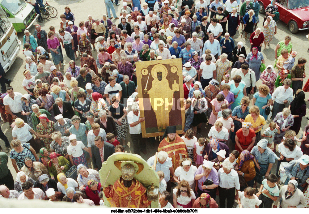 Праздник в честь иконы Святителя Николая в селе Спирово Московской области