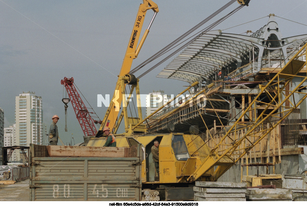 Строительство Московского метрополитена