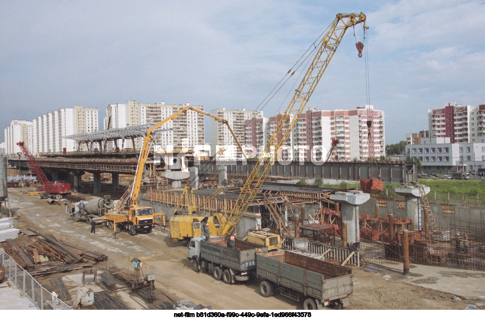 Строительство Московского метрополитена