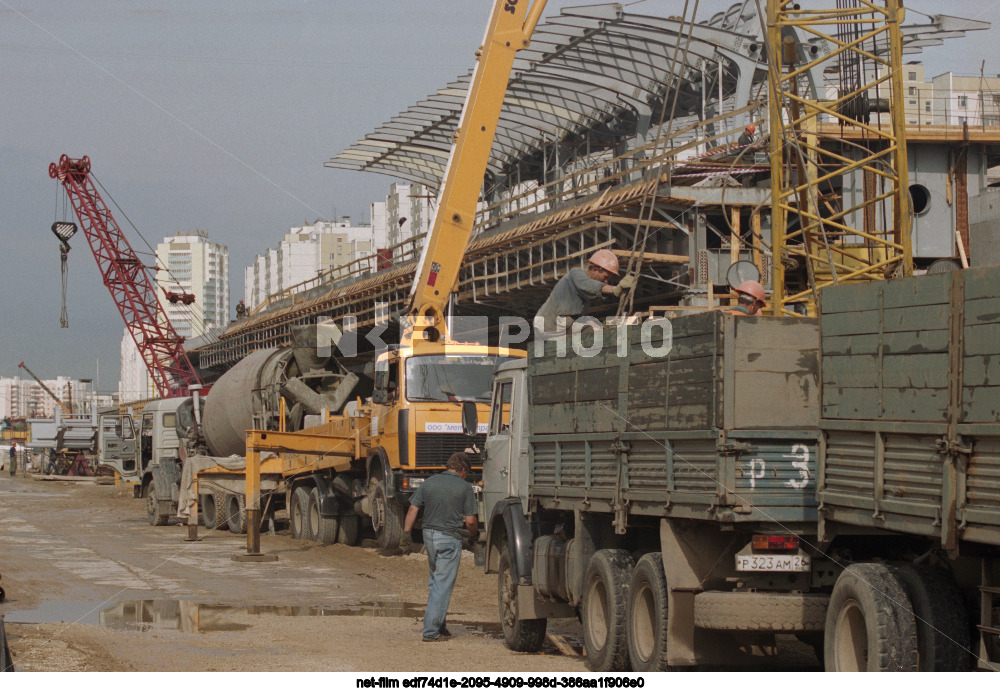 Строительство Московского метрополитена