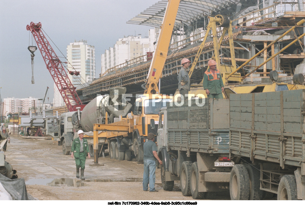 Строительство Московского метрополитена