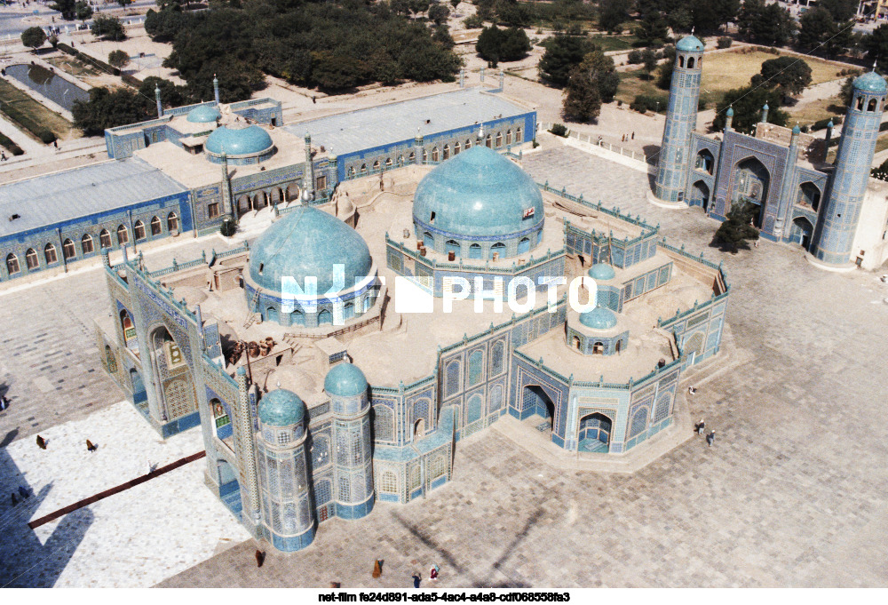 Blue Mosque in Mazar-i-Sharif