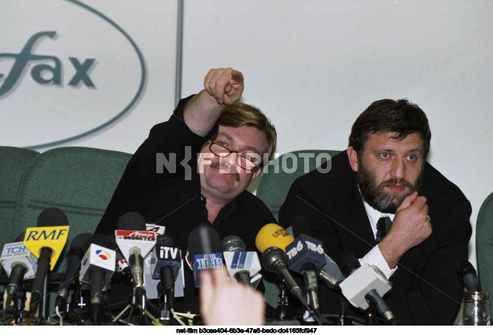 Журналисты Е.А. Киселев и С.Б. Пархоменко